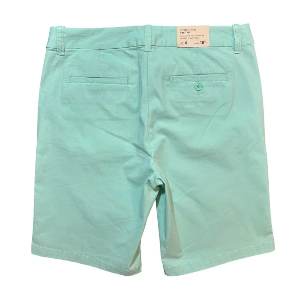 J. Crew Bermuda Stretch Chino City Fit Women's Shorts‎ NWT
